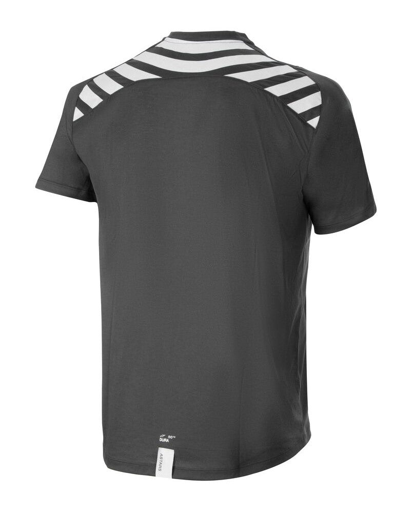 ALPINESTARS A-DURA DRI OSCAR SS JERSEY Kurzarm-T-Shirt, schwarz reflektierend – Größe. L  (LIMITED EDITION)