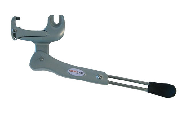 ATRANVELO STYLO REARMOUNT Hinterradstütze 24"-28" verstellbare Scheibenbremse Aluminium Silber