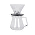 Timemore - Crystal Eye Brewer Set - Kaffeefilter Set 02 schwarz + 600ml Krug