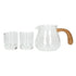 Timemore - Chuiwen Patterned Server Set - Set aus 2 70ml Gläsern + 400ml Krug.