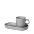BLOMUS Set aus 2 Espressotassen PILAR Mirage Grau