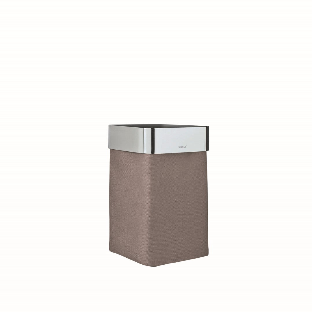 BLOMUS Handtuchkorb NEXIO poliert Taupe