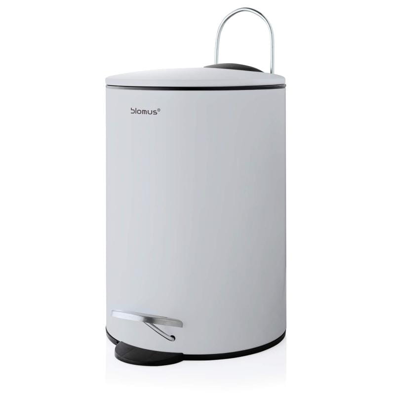 BLOMUS Mülleimer TUBO, Mondgrau, 3 l