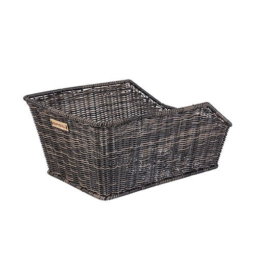 BASIL CENTO RATTAN LOOK WSL, WSL System Gepäckträgerkorb, wasserdicht naturbraun