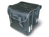 BASIL MARA Doppel-Citytasche 26L, Befestigung mit Riemen, wasserdicht schwarz