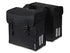 BASIL MARA Doppel-Citytasche 3XL 52L, Befestigung mit Riemen, wasserdicht schwarz