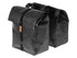 BASIL URBAN DRY DOUBLE BAG 50L, Universal Bridge System, 100 % wasserdicht mattschwarz