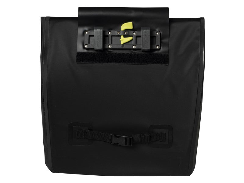 BASIL URBAN DRY SHOPPER 25L einzelne Stadttasche, Hook-On-System, 100 % wasserdicht mattschwarz