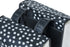 BASIL URBAN LOAD DOPPELTASCHE 48-53L, Universal Bridge System, 100 % wasserdicht, schwarz reflektierend/schwarz