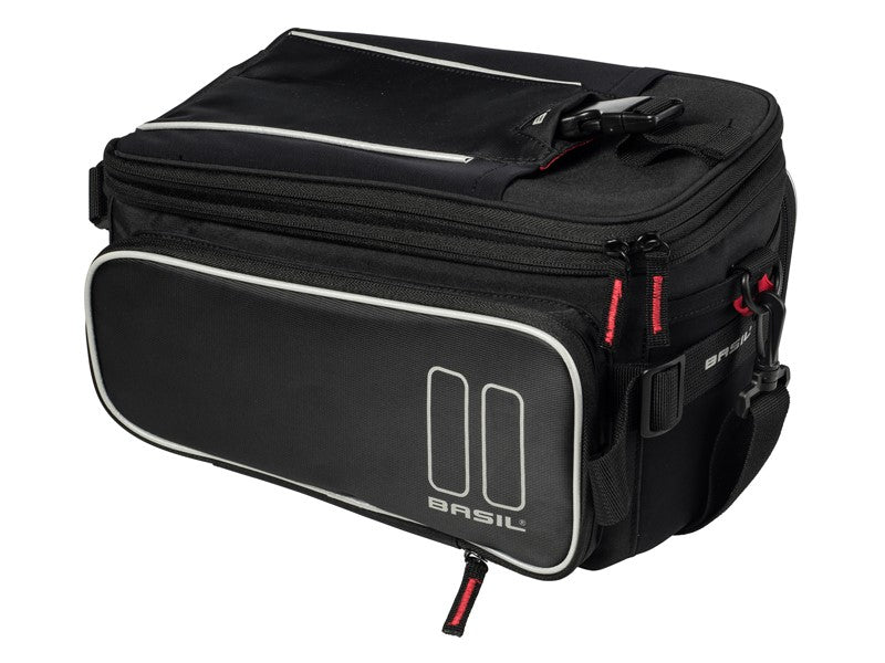 BASIL SPORT DESIGN TRUNKBAG 7-15L Kofferraumtasche, Universal Bridge System, wasserdicht schwarz