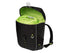 Einzelne Stadttasche BASIL MILES TARPAULIN DAYPACK 17L, Hook-On-System, 100 % wasserdicht, Black Lime