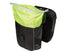 BASIL MILES TARPAULIN DOPPELTASCHE 34L, Universal Bridge System, 100 % wasserdicht, Schwarzkalk