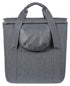 BASIL GO SINGLE BAG 16L, Hakensystem, grau meliert