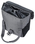 BASIL GO SINGLE BAG 16L, Hakensystem, grau meliert