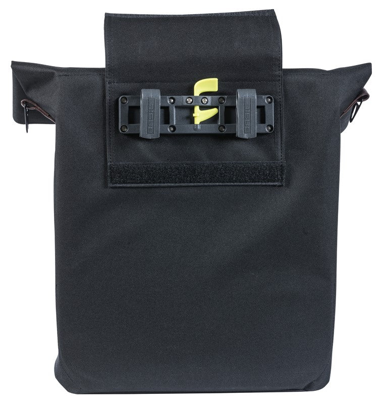 Einzelne Citytasche BASIL CITY SHOPPER 14-16L, Hook On System, schwarz