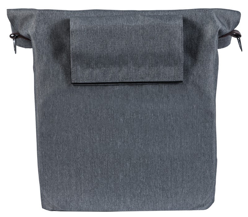 Einzelne Citytasche BASIL CITY SHOPPER 14-16L, Hook-On-System, grau meliert