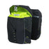 BASIL MILES DOUBLE PANNIER BAG 32L MIK System (ready to go), 100 % wasserdicht, Black Lime