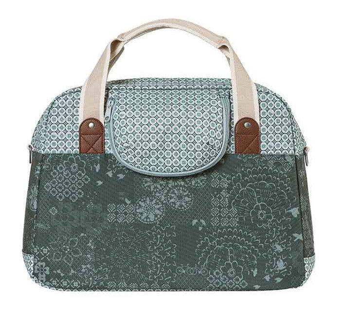Einzelne Stadttasche BASIL BOHEME CARRY ALL BAG 18L Hook On Systemi, wasserdicht waldgrün