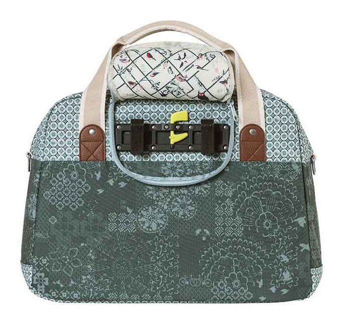 Einzelne Stadttasche BASIL BOHEME CARRY ALL BAG 18L Hook On Systemi, wasserdicht waldgrün