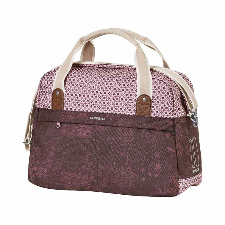 Einzelne Stadttasche BASIL BOHEME CARRY ALL BAG 18L Hook On System, wasserdicht feigenrot