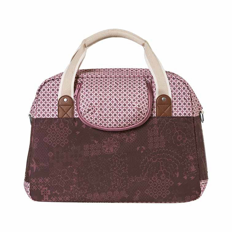 Einzelne Stadttasche BASIL BOHEME CARRY ALL BAG 18L Hook On System, wasserdicht feigenrot
