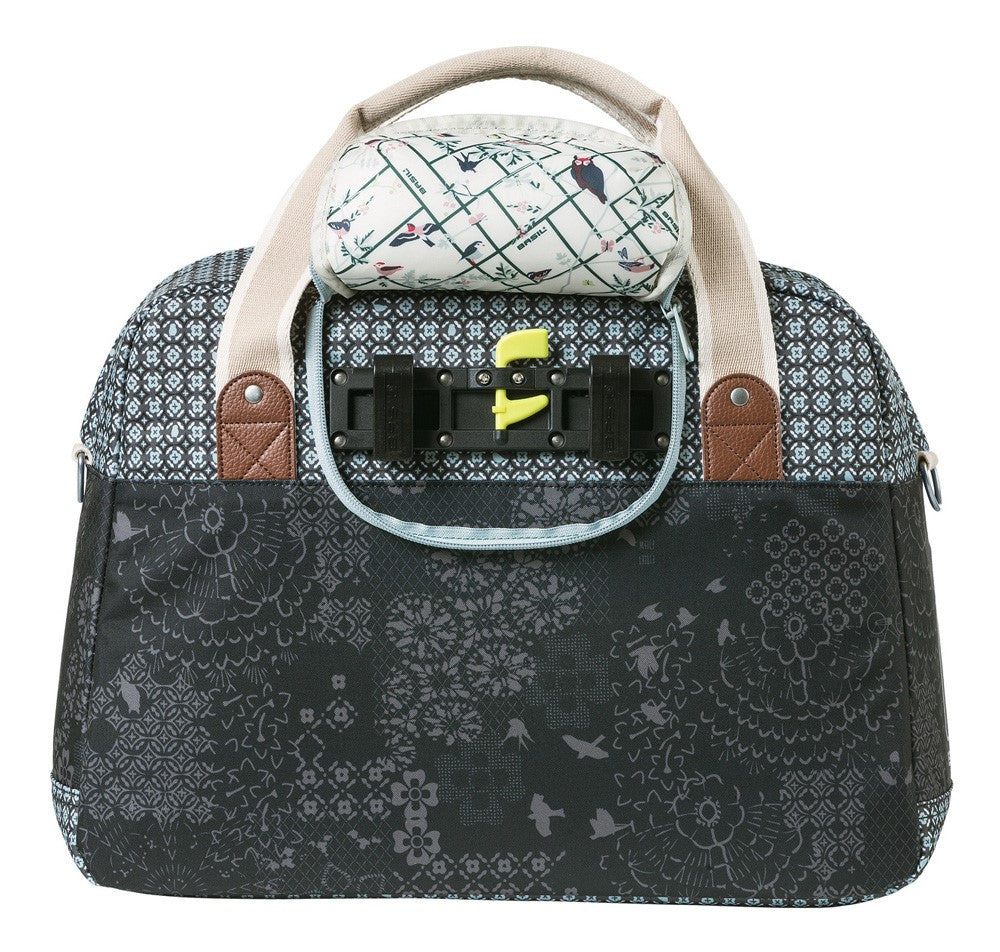 Einzelne Stadttasche BASIL BOHEME CARRY ALL BAG 18L Hook On System, wasserdicht anthrazit