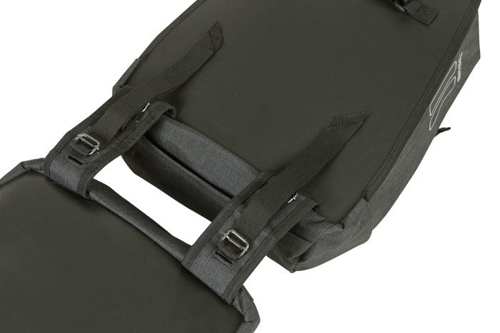 BASIL DISCOVERY365D DOPPELTASCHE M 18L, Universal Bridge System, wasserdicht schwarz melee
