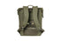 BASIL SOHO BACKPACK NORDLICHT17L Rucksack/Fahrradtasche, Hook-On-System-Befestigung, wasserdichtes Polyester, Beleuchtung, moosgrün