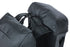 BASIL MILES TARPAULIN DOPPELTASCHE 34L, Universal Bridge System, 100 % wasserdicht schwarz orange