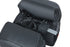 BASIL MILES TARPAULIN DOUBLE PANNIER BAG MIK 34L, doppelte City-Tasche, MIK-System (ready to go), 100 % wasserdicht, schwarzorange