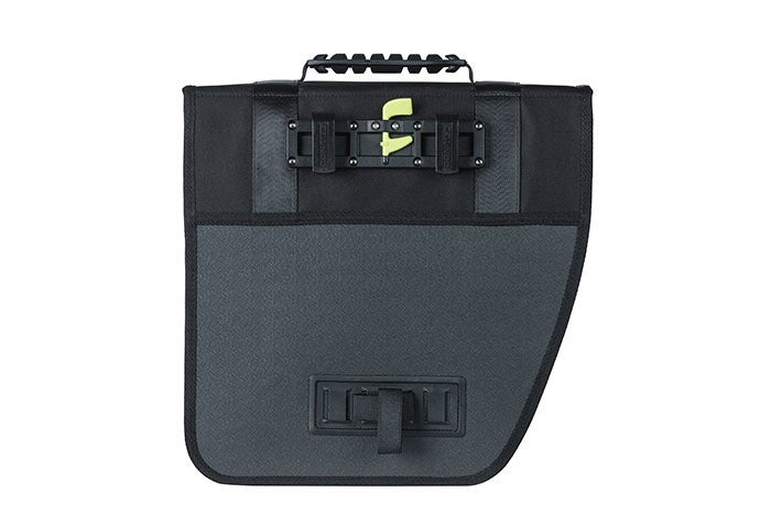 BASIL TOUR SINGLE PANNIER BAG LINKS 14L, Hook On System, wasserdicht links schwarz