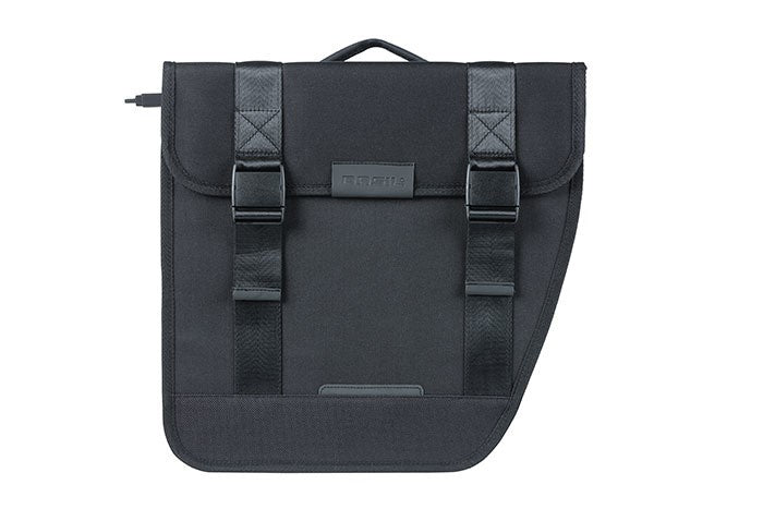 BASIL TOUR DOPPELTASCHE MIK 28L, MIK System (ready to go) wasserdicht schwarz