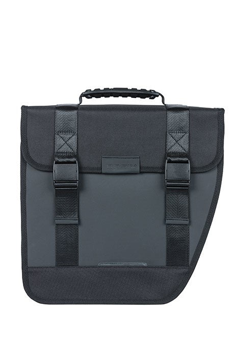 BASIL TOUR WASSERDICHTE EINZELTASCHE RECHTS 14L, Einhängesystem, wasserdicht rechts schwarz