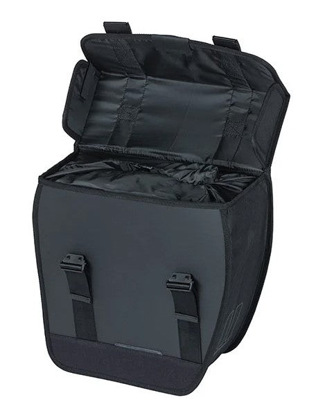 BASIL TOUR WASSERDICHTE EINZELTASCHE RECHTS 14L, Einhängesystem, wasserdicht rechts schwarz