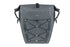 BASIL NAVIGATOR STORM SINGLE PANNIER BAG L 25-31 L, Hook On System, wasserdicht, grau schwarz