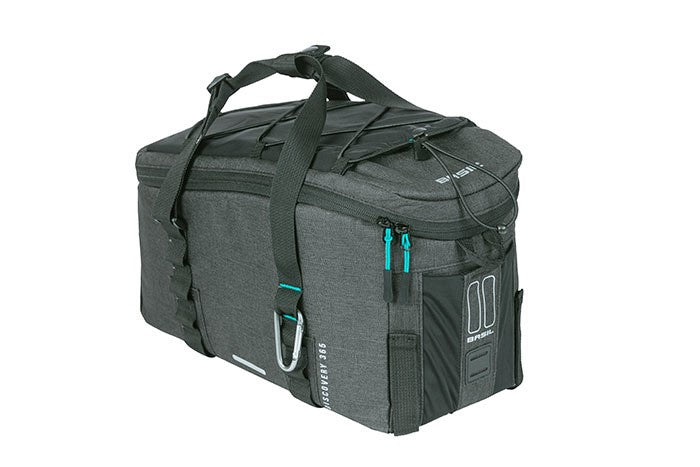 BASIL DISCOVERY 365D TRUNKBAG M 9L Kofferraumtasche, wasserdicht schwarz melee