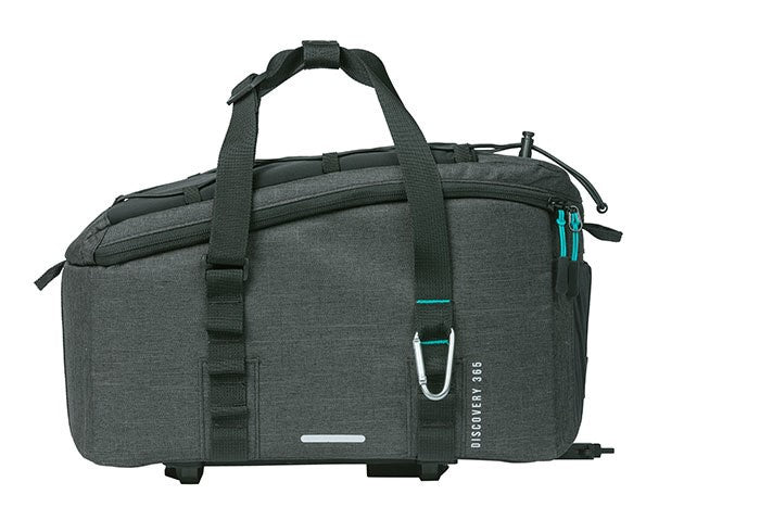 BASIL DISCOVERY 365D TRUNKBAG MIK M 9L Kofferraumtasche, MIK System (ready to go) wasserdicht schwarz melee