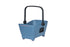 Vorderer Lenkerkorb BASIL BUDDY DOG BICYCLE BASKET FRONT KF 32L, KF System, verblasstes Denim