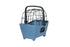 Vorderer Lenkerkorb BASIL BUDDY DOG BICYCLE BASKET FRONT KF 32L, KF System, verblasstes Denim