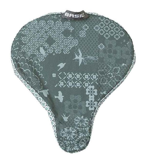 BASIL BOHEME SADDLE COVER Sattelbezug wasserdicht, waldgrün