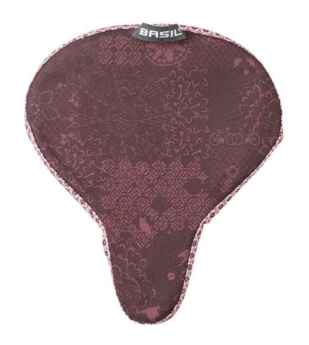 BASIL BOHEME SADDLE COVER wasserdichter Sattelbezug, feigenrot