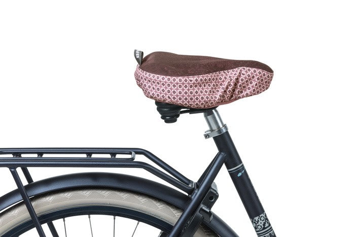 BASIL BOHEME SADDLE COVER wasserdichter Sattelbezug, feigenrot