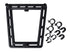 Adapter für Vorder- und Hintergepäckträger BASIL MIK SIDE FRAME ADAPTER zur Montage von Packtaschen, schwarz