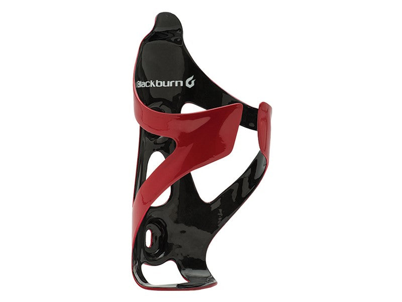 BLACKBURN CAMBER Carbon Flaschenhalter 30g rot-schwarz glänzend