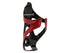 BLACKBURN CAMBER Carbon Flaschenhalter 30g rot-schwarz glänzend