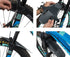 BLACKBURN BARRIER XL MUD GUARD Kotflügel vorne, Farbmischung, Packung mit 10 Stück.