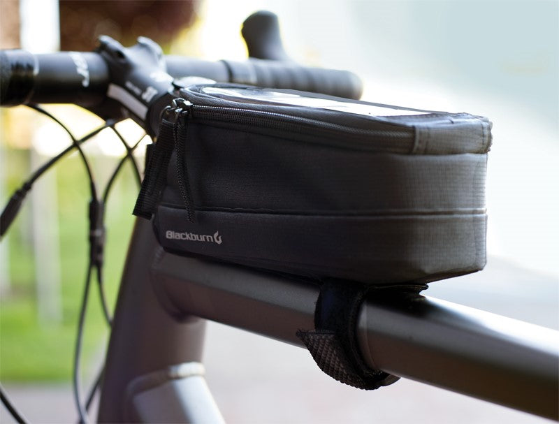 BLACKBURN LOCAL PLUS TOP TUBE BAG Handytasche wasserdicht schwarz