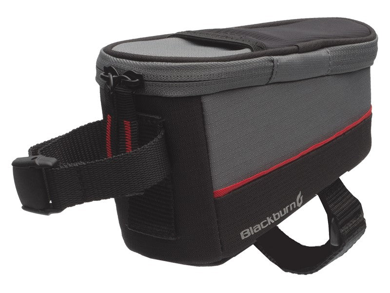 BLACKBURN LOCAL TOP TUBE Rahmentasche, Schwarz und Graphit