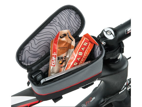 BLACKBURN LOCAL TOP TUBE Rahmentasche, Schwarz und Graphit