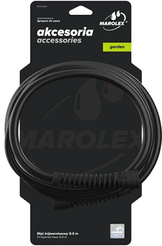 MAROLEX-SCHLAUCH MIT MUTTERN 500 cm